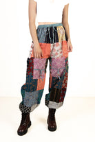 Patchwork Festival Harem Pants