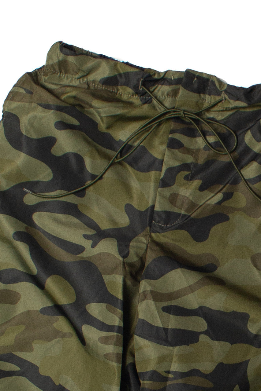 Camo Parachute Pants