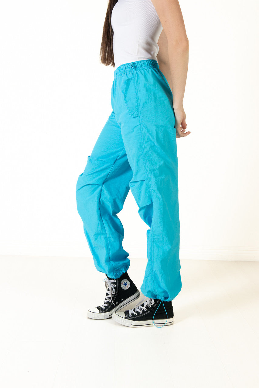 Blue Parachute Pants
