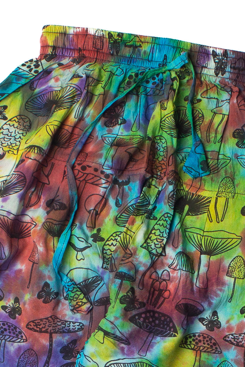 Lightweight Tie Dye Mushroom Joggers