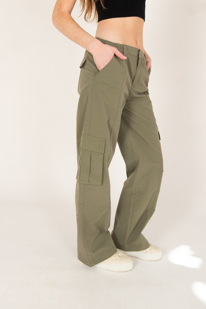 Wide Leg Cargo Pants