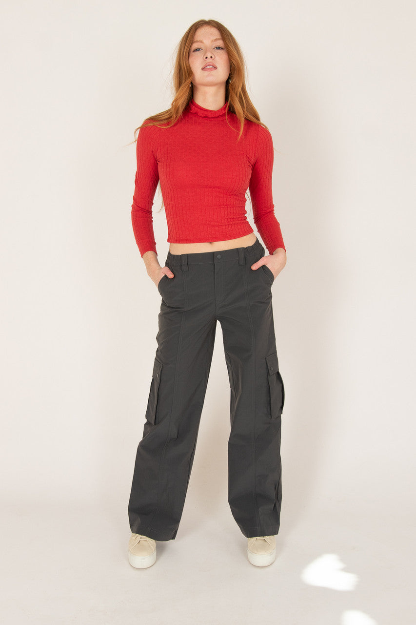 Wide Leg Cargo Pants