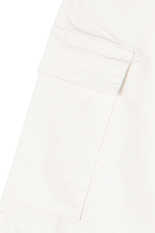 White Cargo Pants