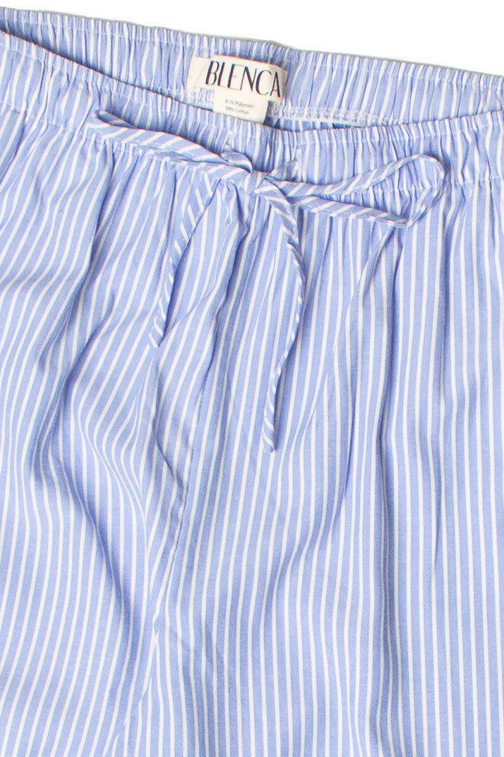 Striped Drawstring Pants