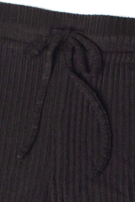 Wide Rib Flare Lounge Pants