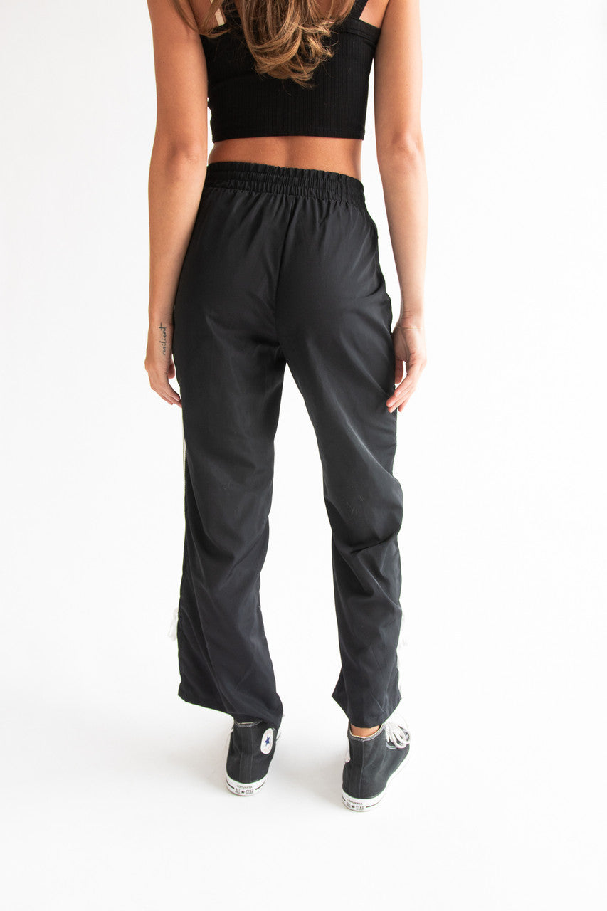 Side Stripe Bow Detail Track Pants