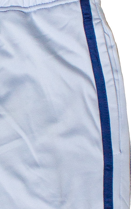 Fleece Lined Side Stripe Track Pants - Light Blue