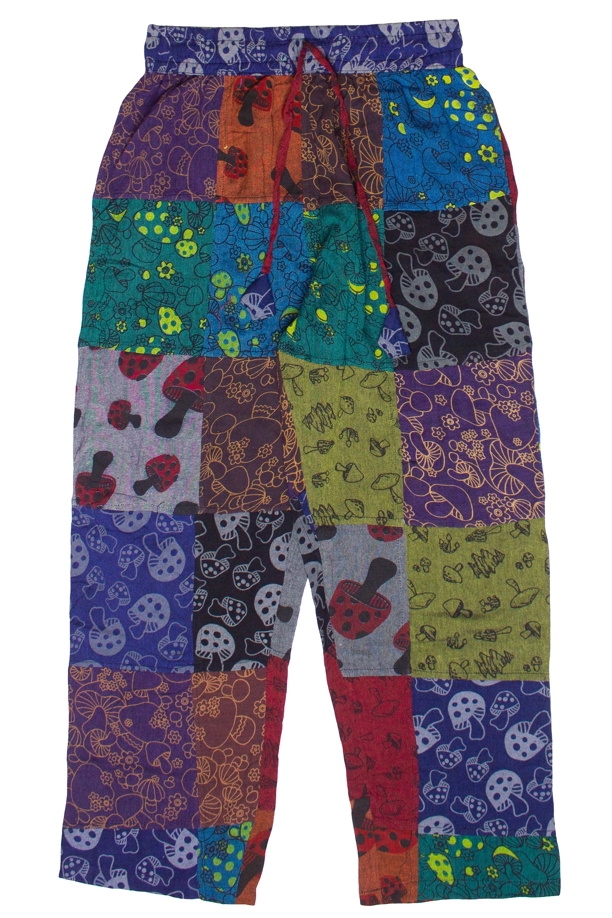 Mushroom Grove Patchwork Pants