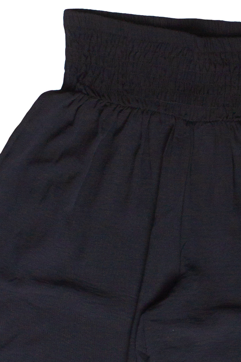 Shirred Waist Balloon Pants