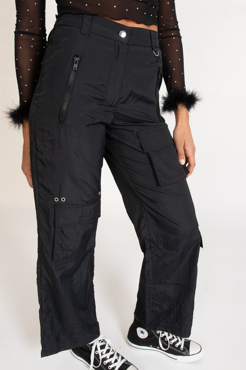 Extra Cargo Wide Leg Pants