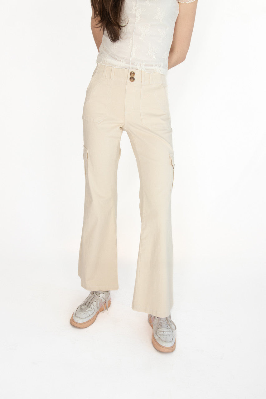 Flare Cargo Pants