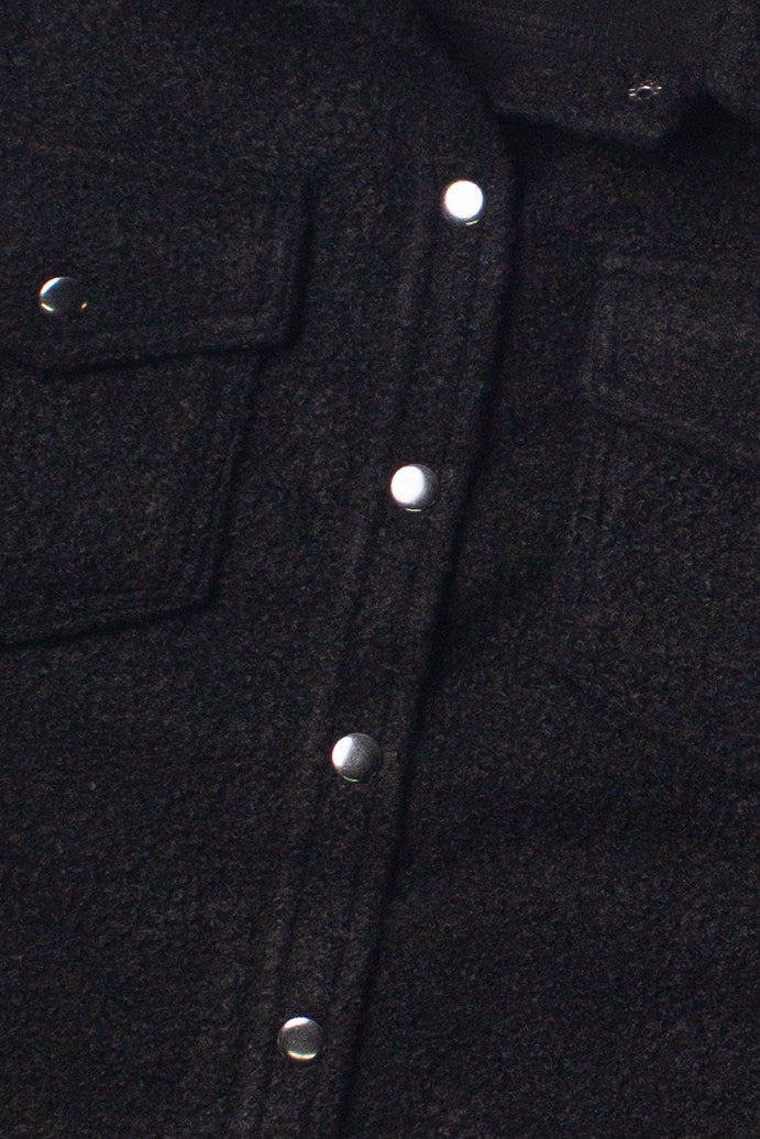 Snap Front Shacket