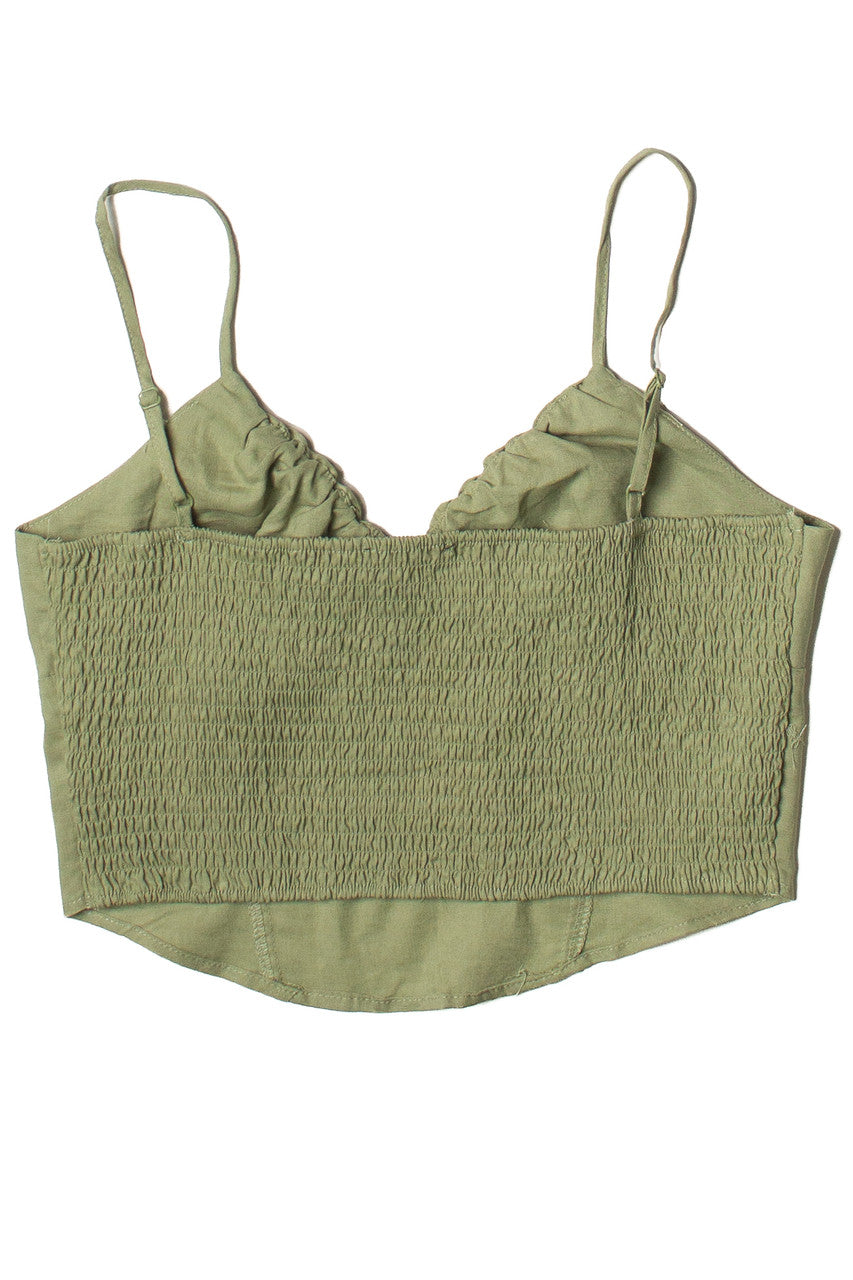 Linen Tie Front Cami