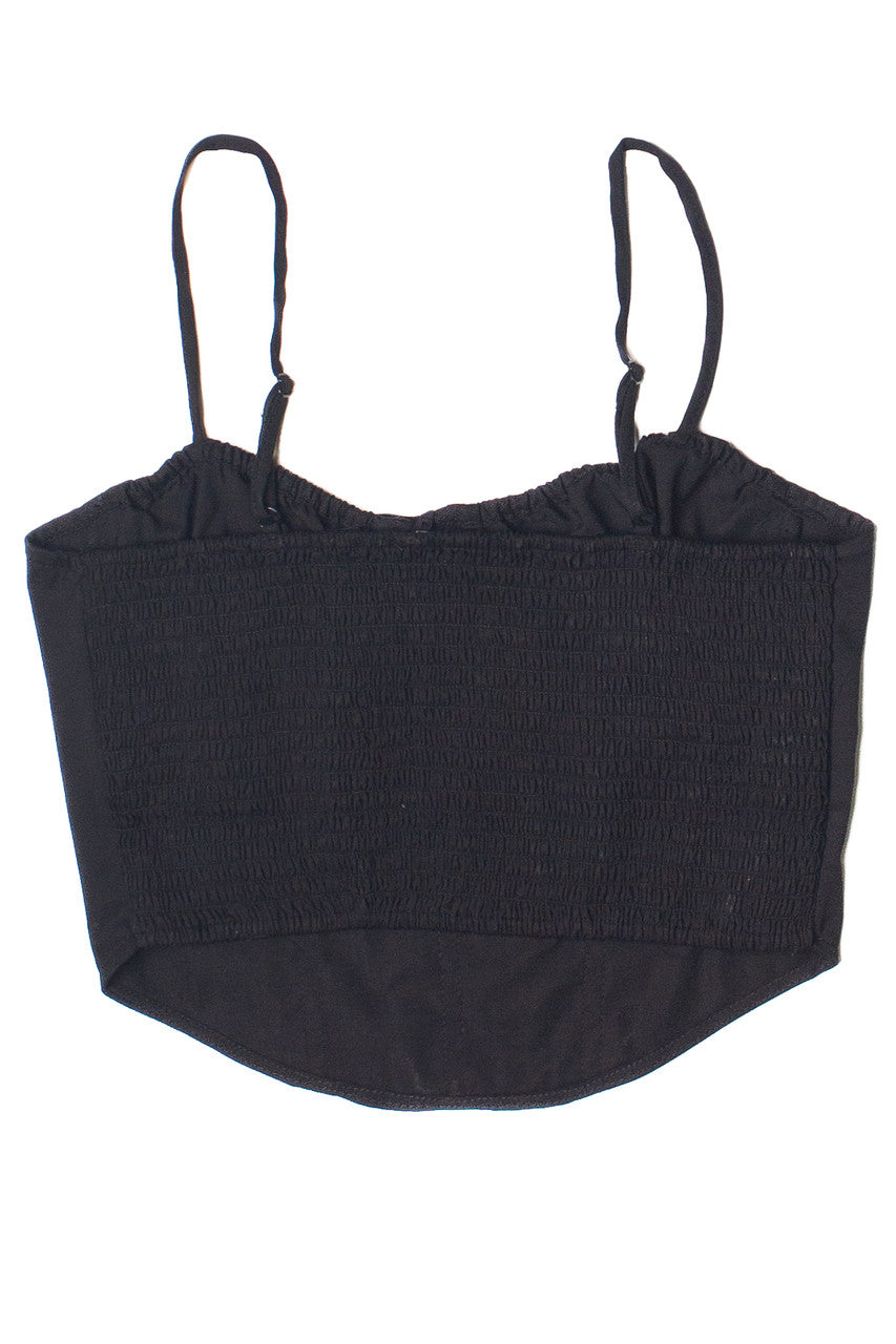Tie Front Bustier Top