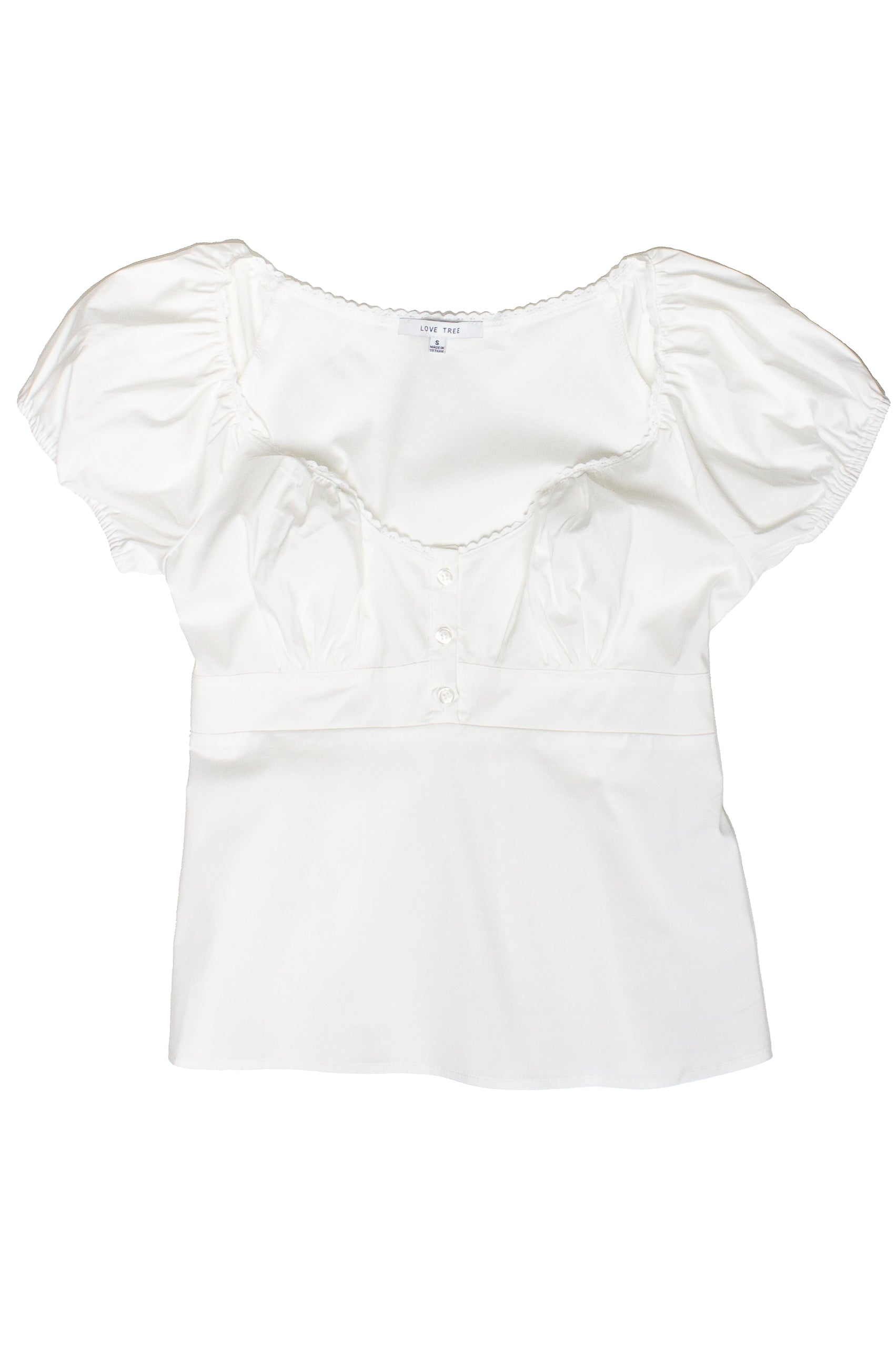 Cap Sleeve Babydoll Top