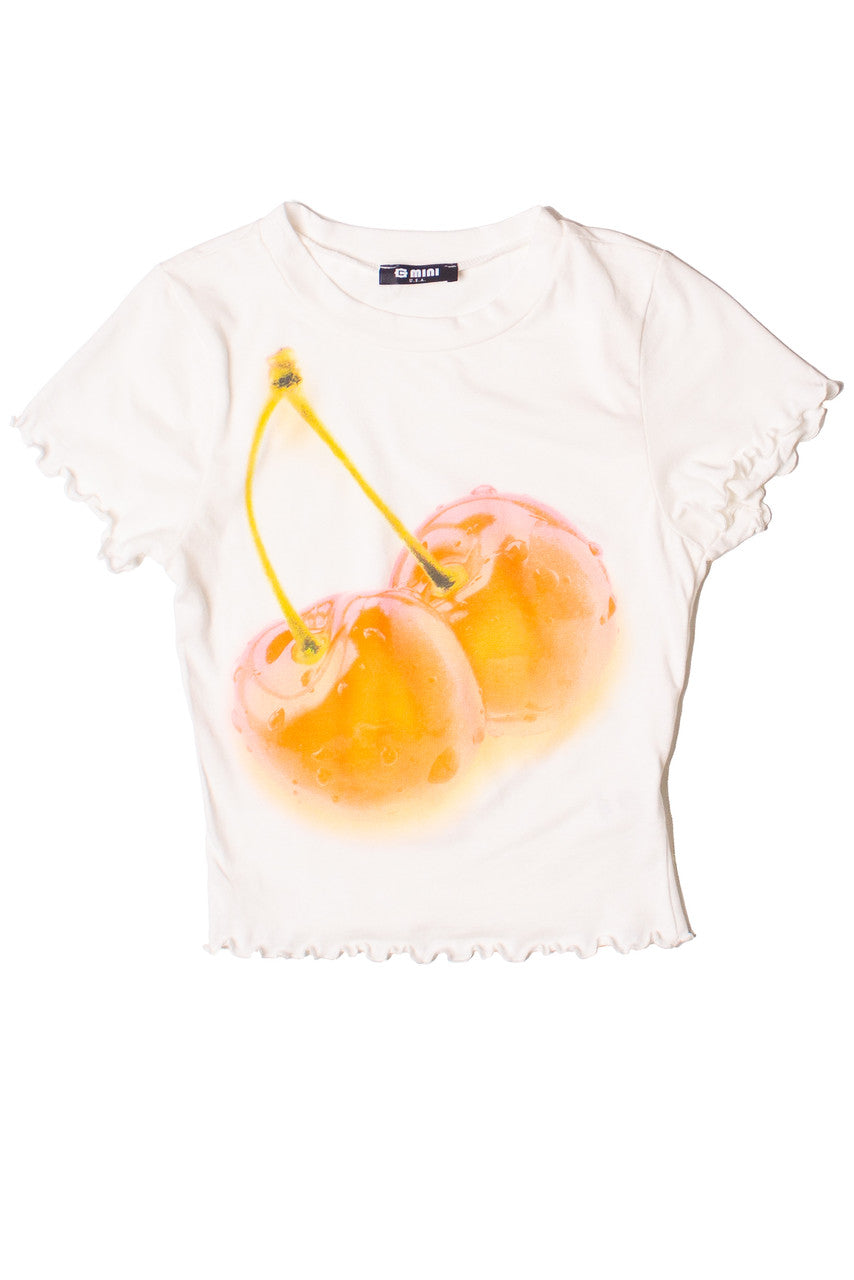 Cherry On Top Lettuce Edge Tee