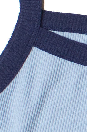 Contrast Trim Tank Top