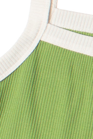 Contrast Trim Tank Top