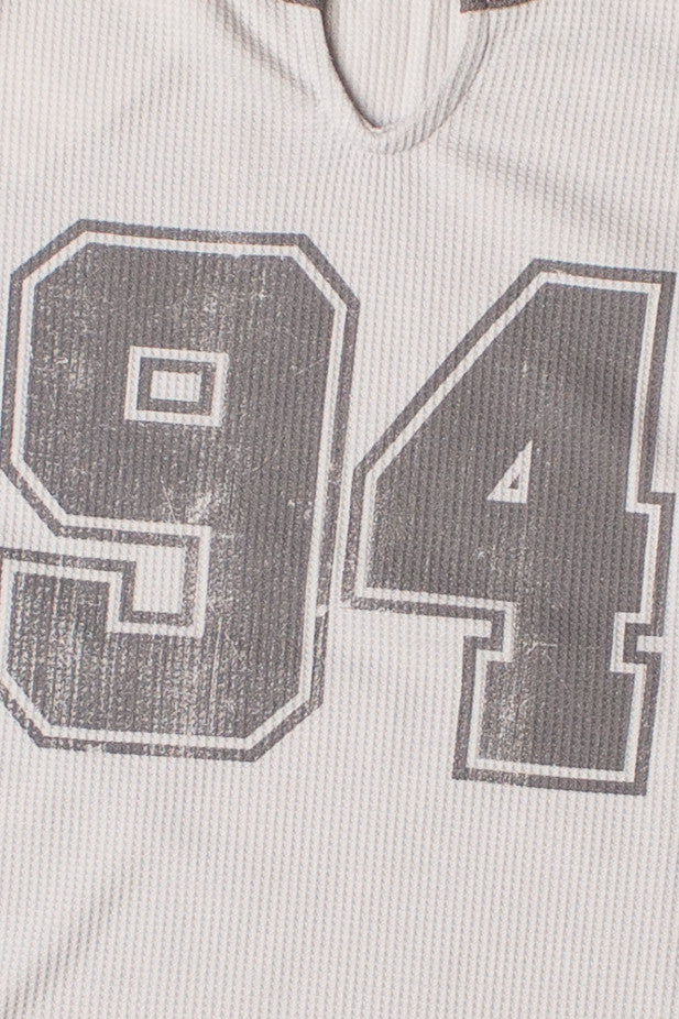 Waffle Knit Raglan Tee