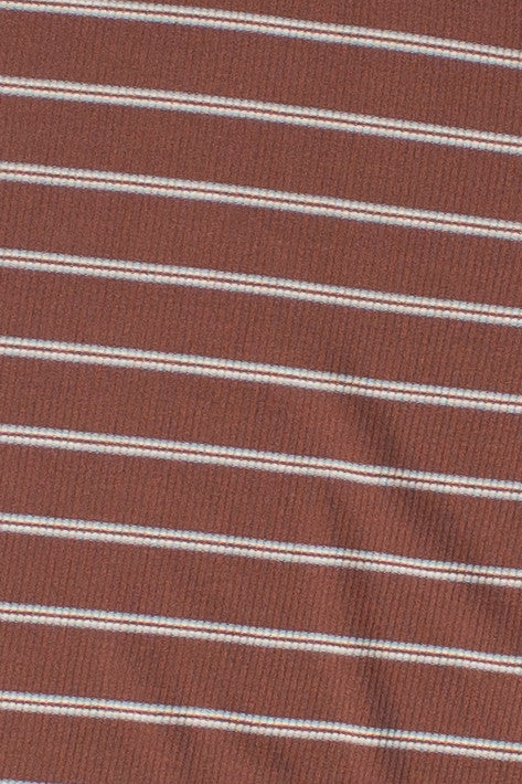 Ribbed Striped Tee