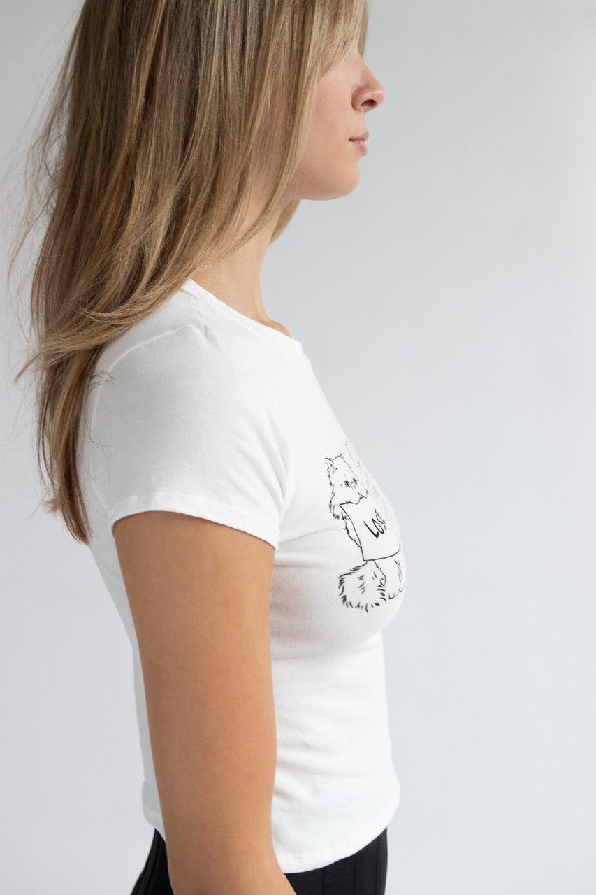 Lose My Number Baby Tee