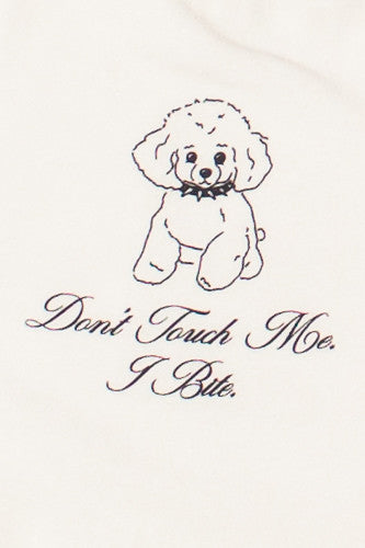 Don't Touch Me I Bite Baby Tee