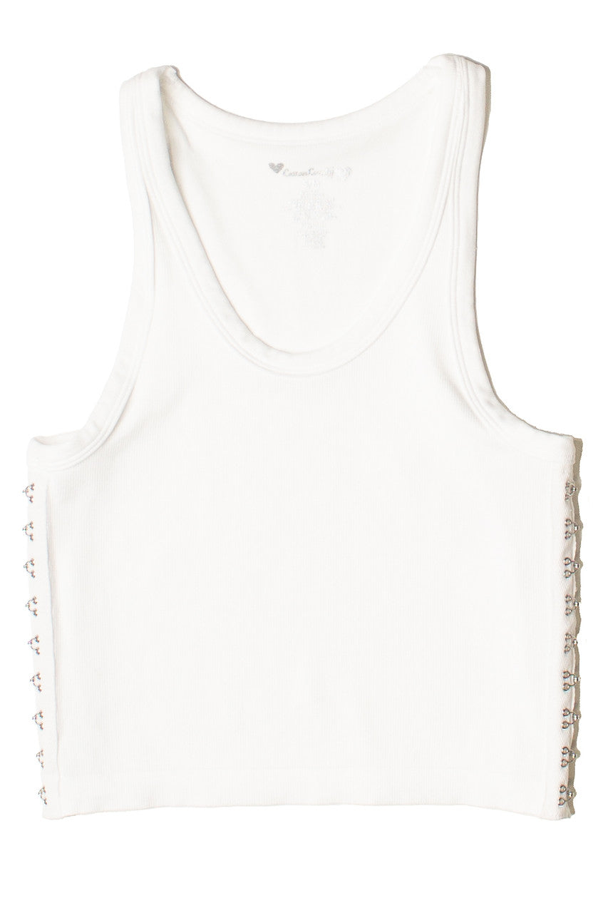 Hook & Eye Side Tank Top