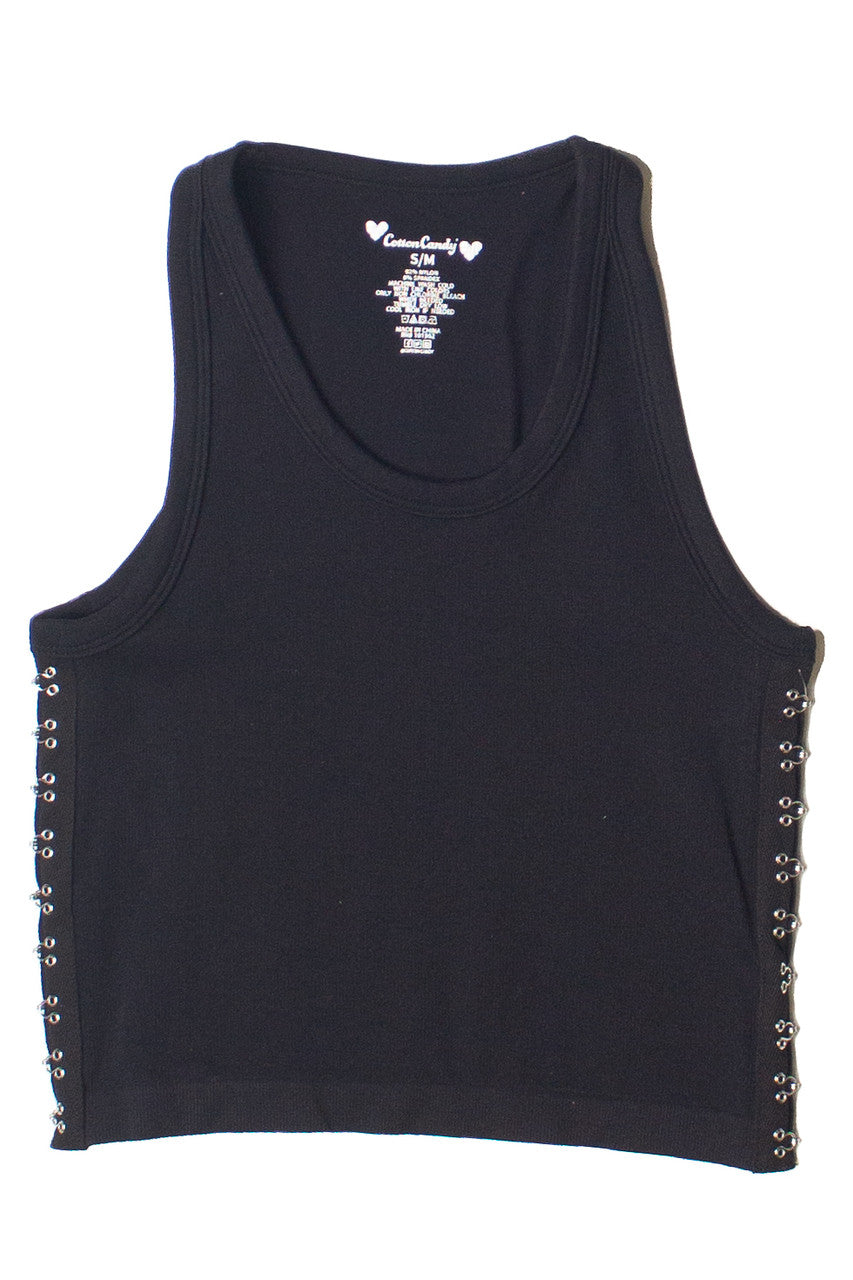 Hook & Eye Side Tank Top