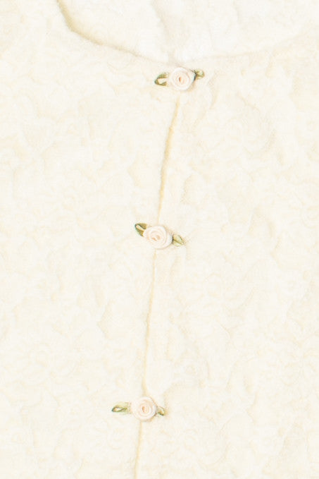 Rose Bud Lace Long Sleeve Top