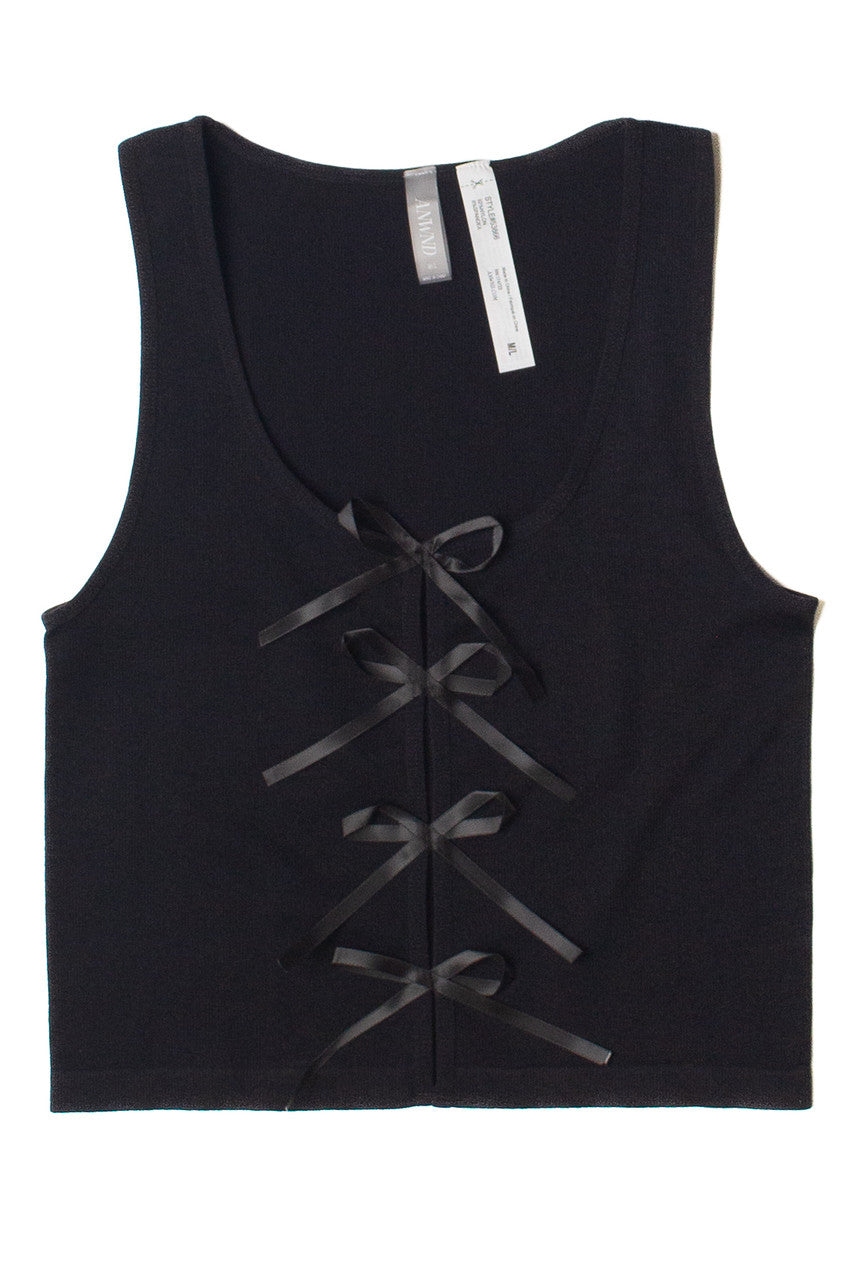 Bow Front Seamless Tank Top