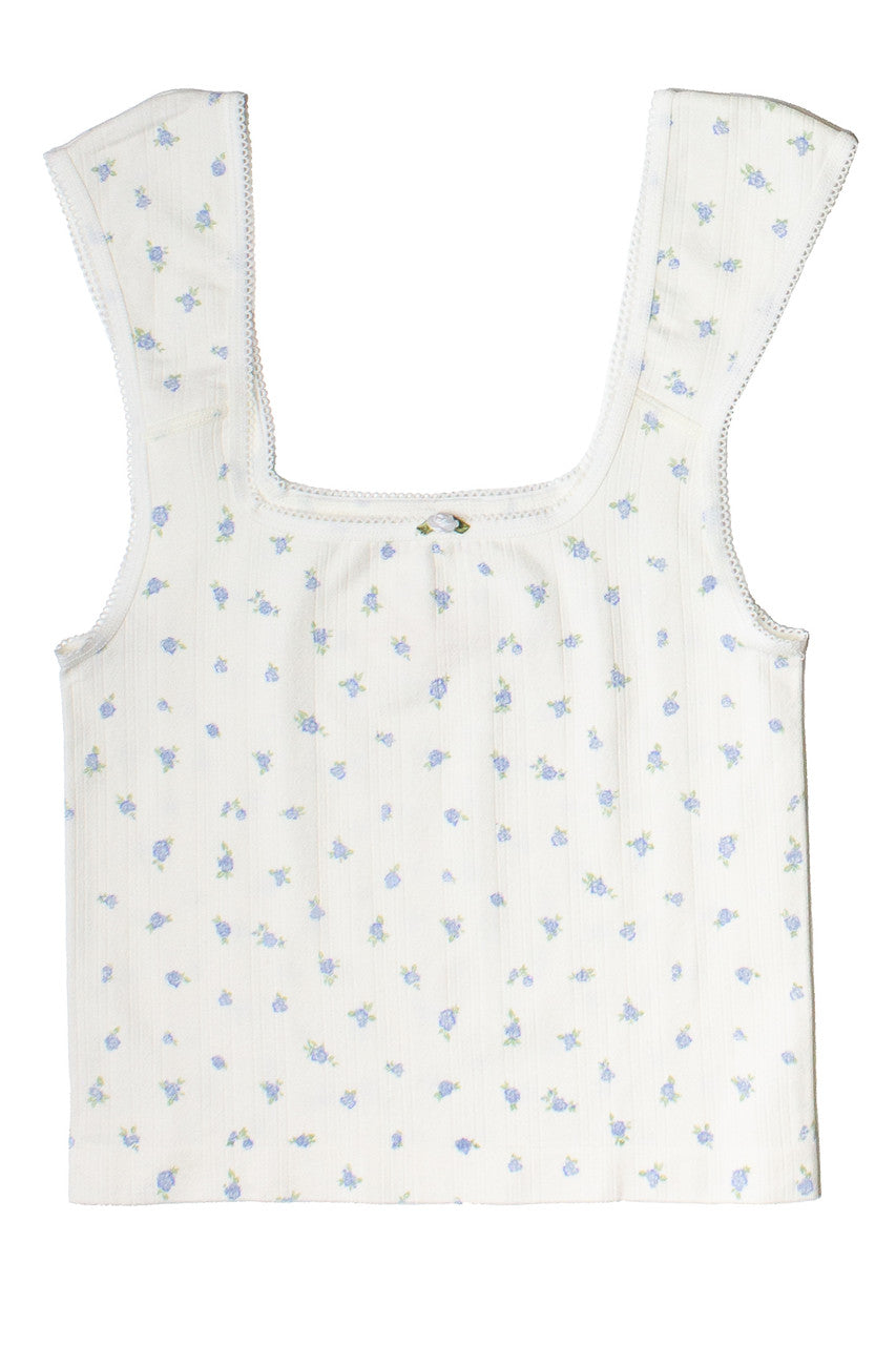 Ditsy Floral Seamless Tank Top