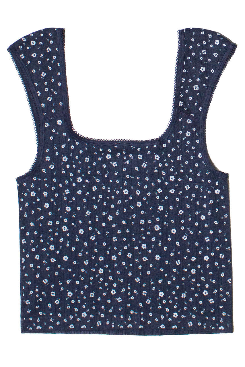 Ditsy Floral Seamless Tank Top