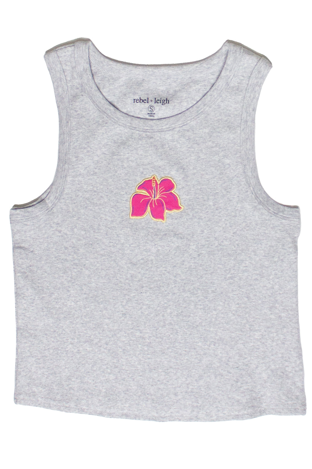 Patch Crop Tank Top