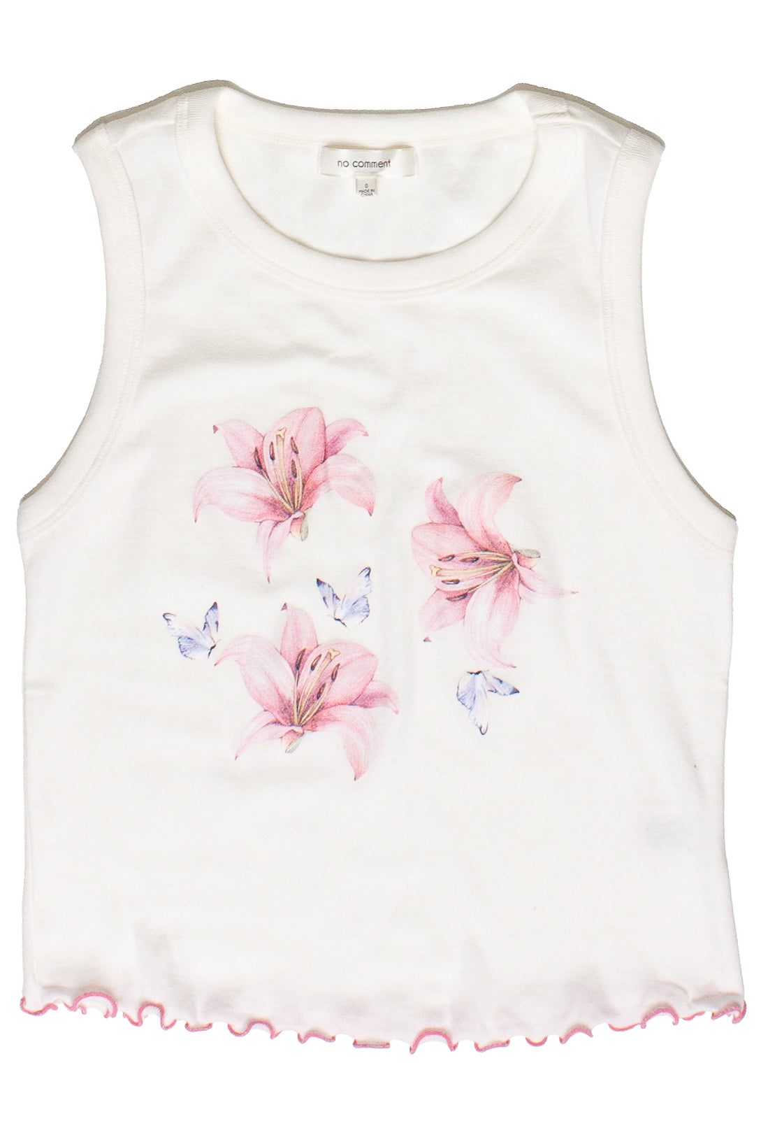 Lilies & Butterflies Tank Top