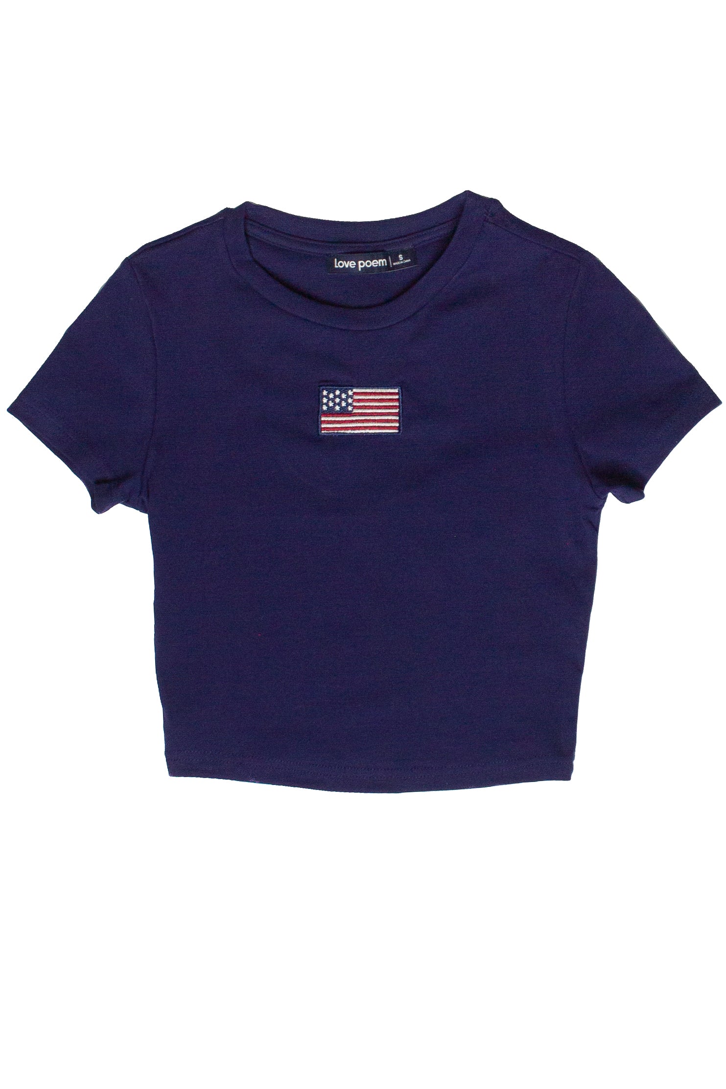 America Patch Baby Tee