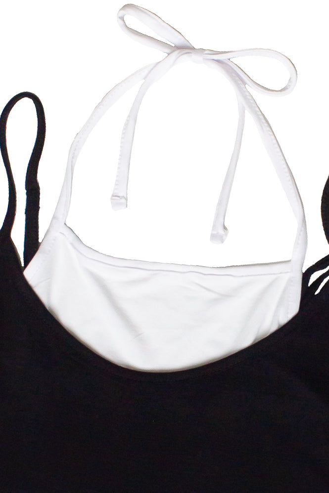 Layered Halter Cami Tank Top