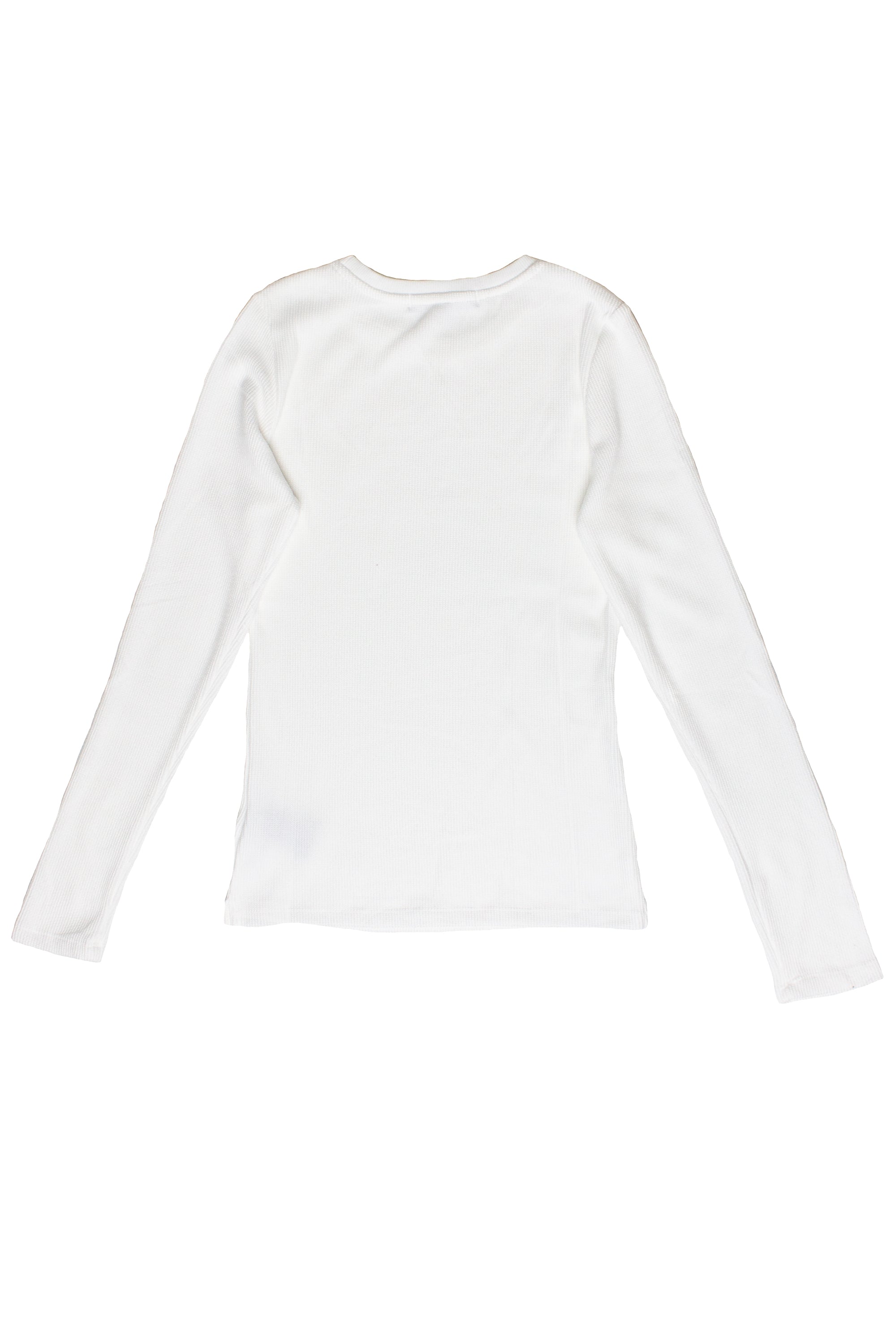 Soft Waffle Knit Long Sleeve Tee