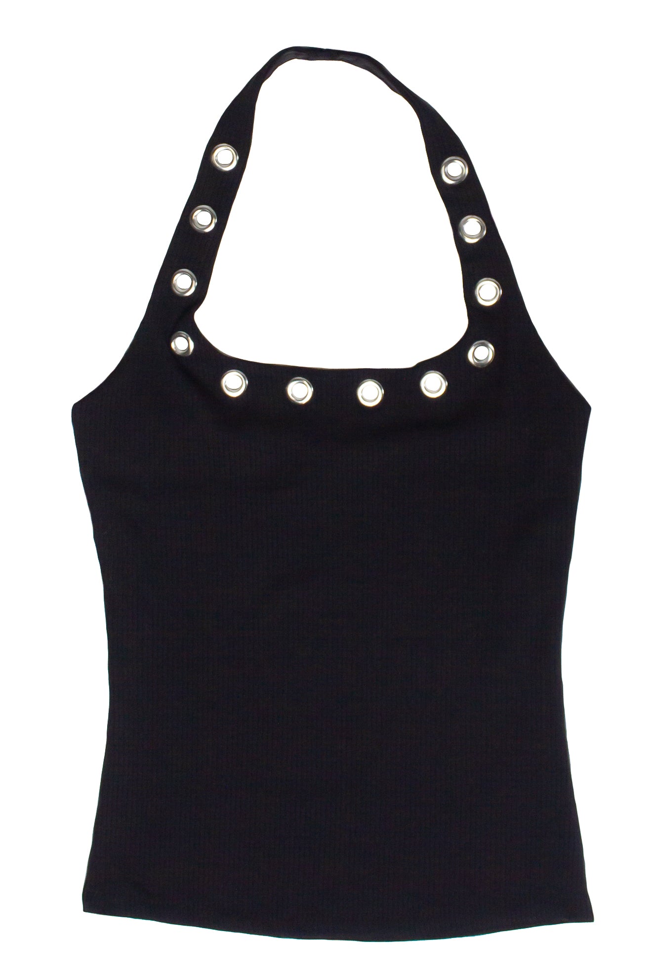 Grommet Halter Top