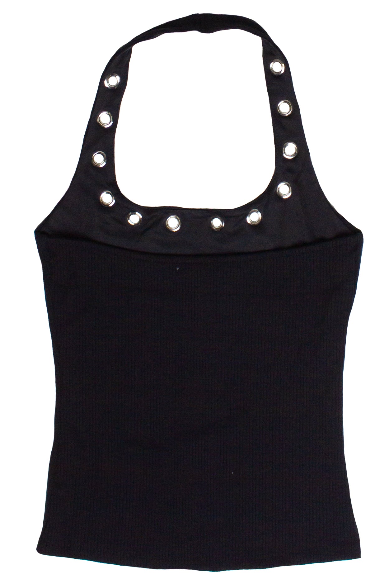 Grommet Halter Top