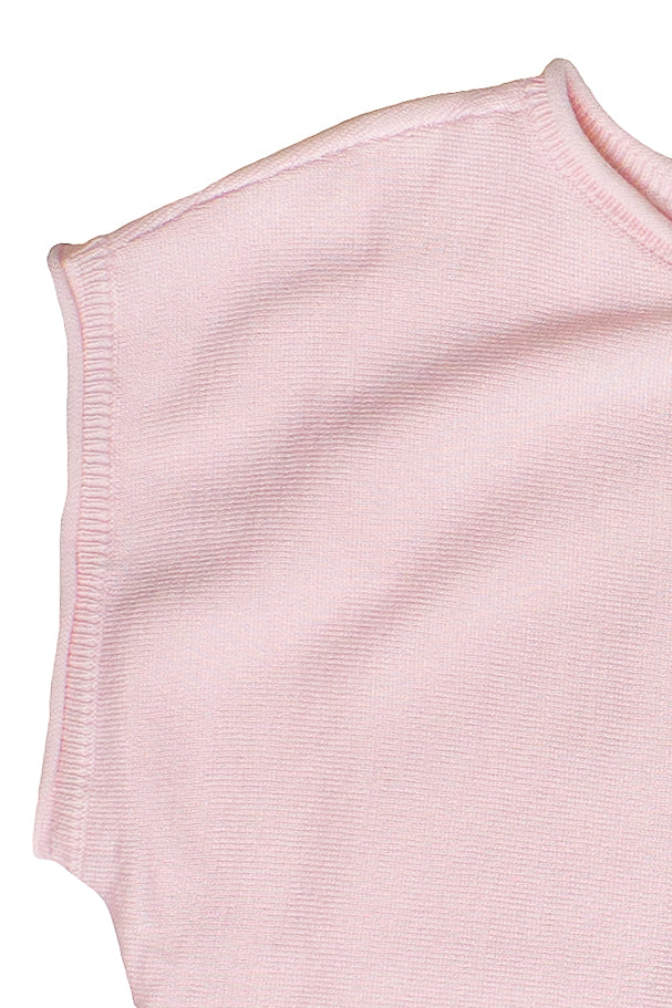 Dolman Short Sleeve Sweater - Pink