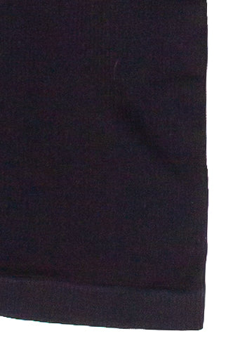 Padded Shelf Bra Ribbed Tank Top - Black