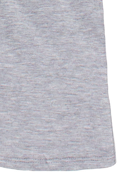 Lace Trim Babydoll Cami - Light Gray