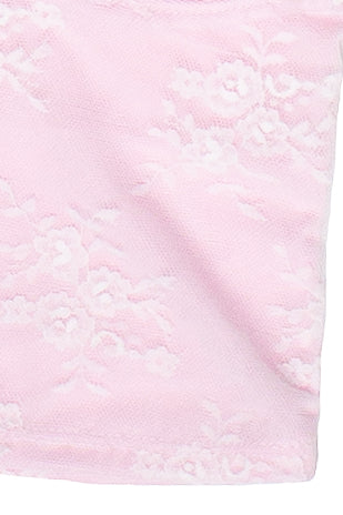Lace Bustier Cami - Pink