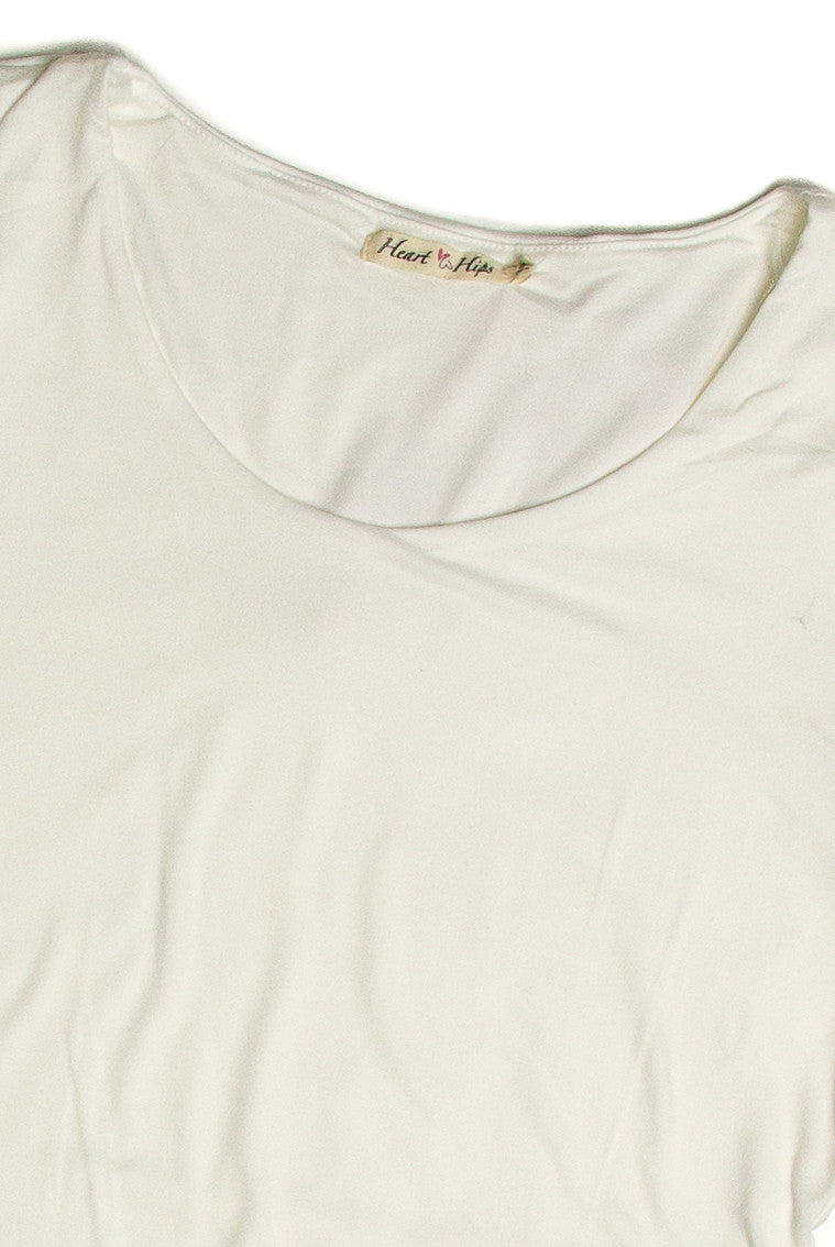 White Double Layered T-Shirt