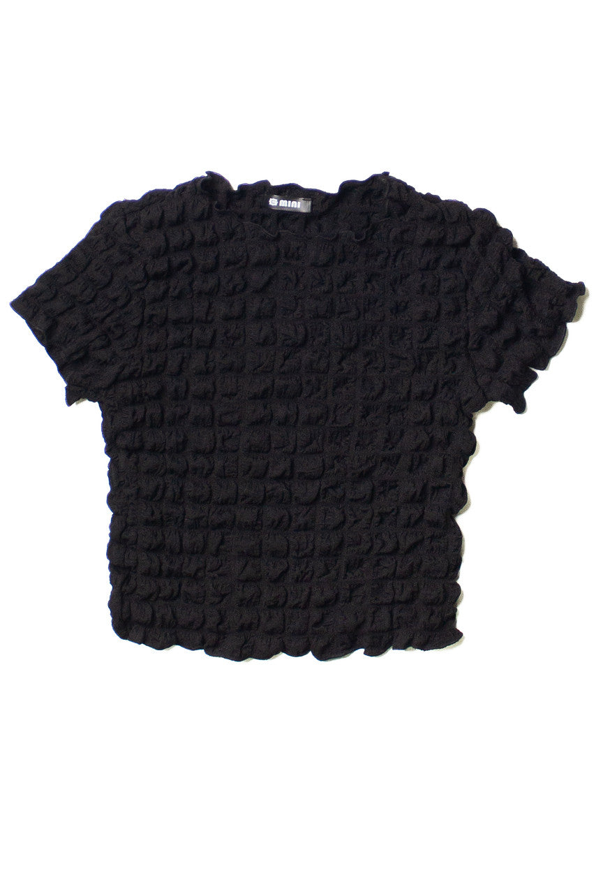 Black Bubble Tee