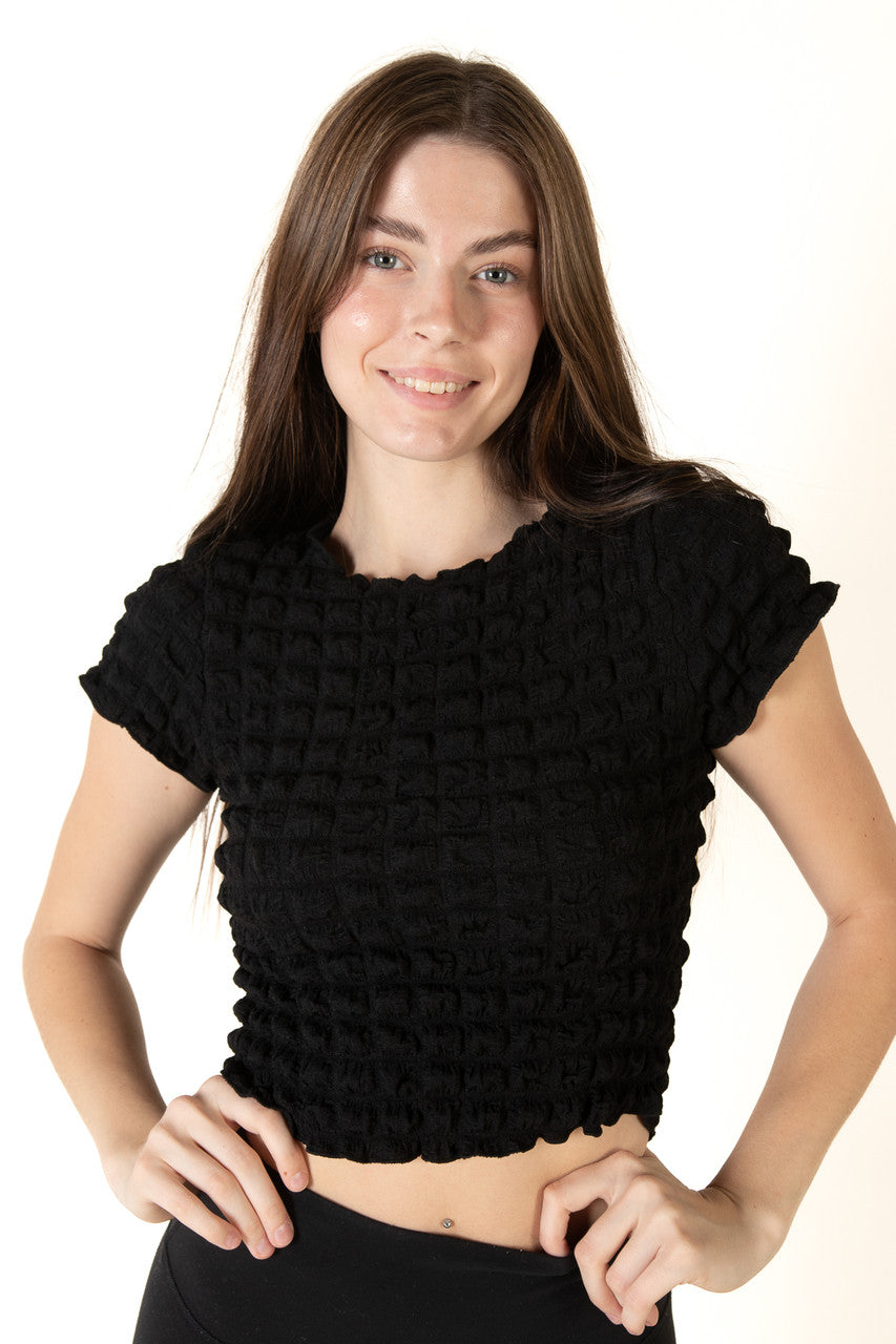 Black Bubble Tee