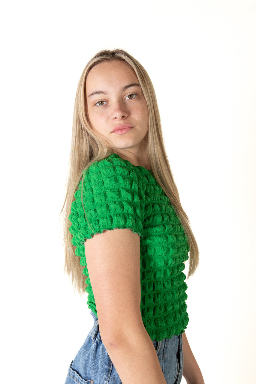 Kelly Green Bubble Tee