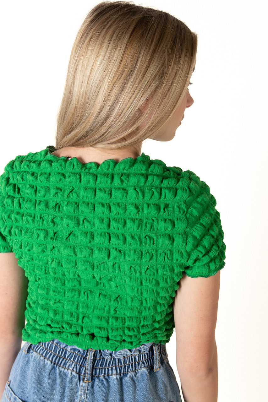 Kelly Green Bubble Tee