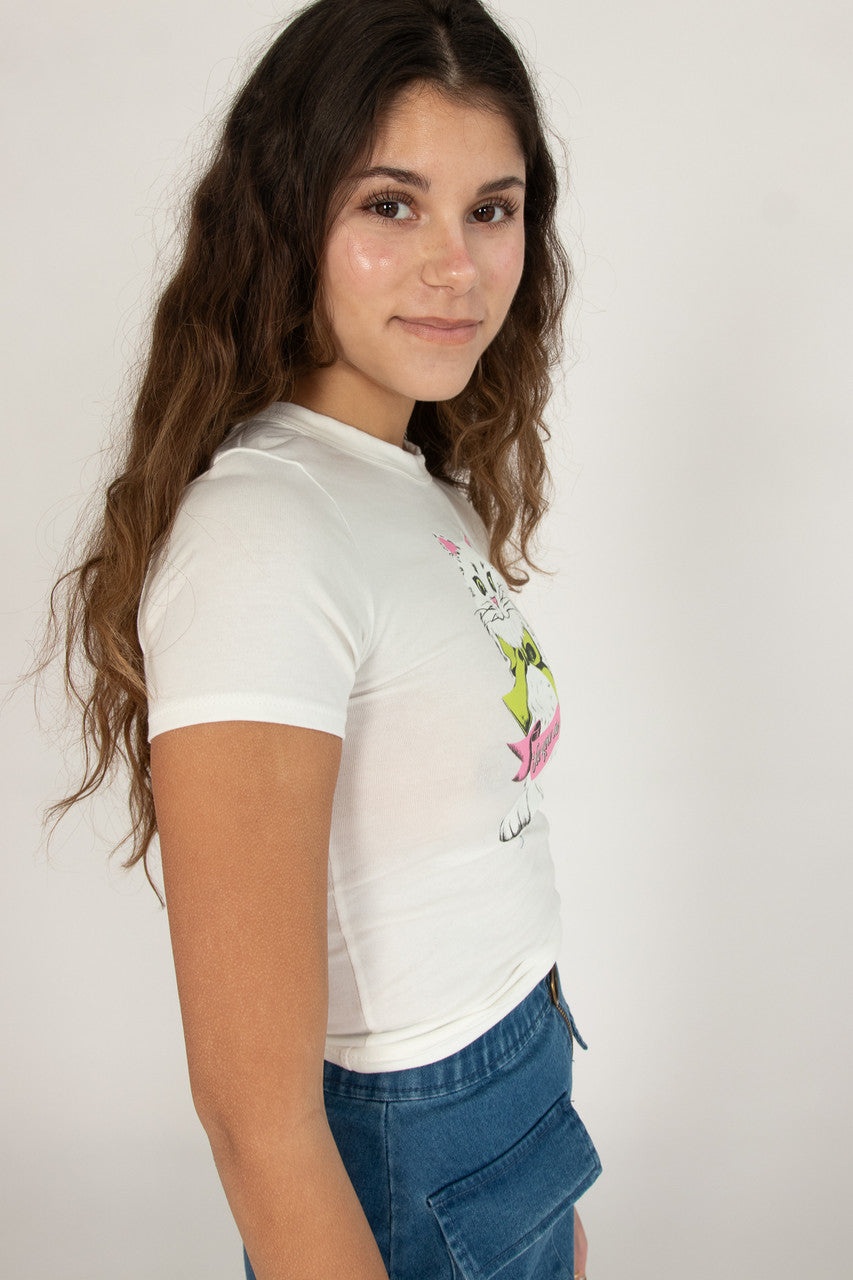 See You In Hell Kitten Graphic Tee