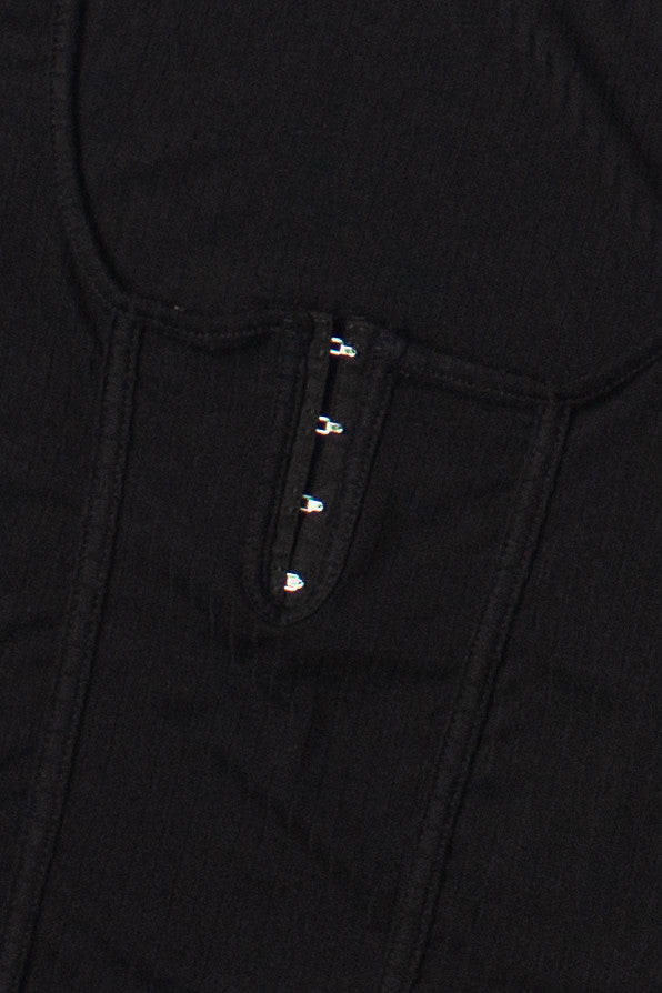 Black Hook and Eye Shirt